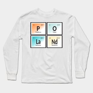 Poland of Elements Long Sleeve T-Shirt